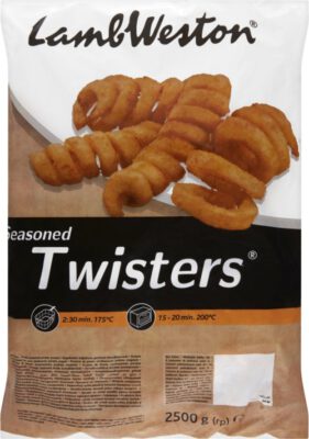 Pommes Großhandel LambWeston Twisters gewürzt 2760