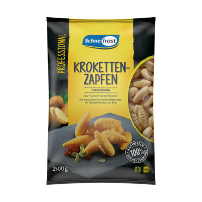 Pommes Grosshandel Schne-frost Kartoffeltaschen Krokettenzapfen 2720