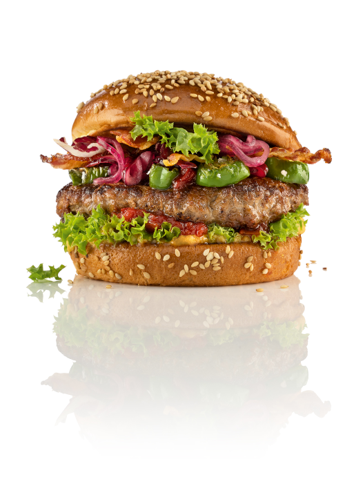Burger Unlimited Salomon FoodWorld Homestyle Duroc Burger Patties